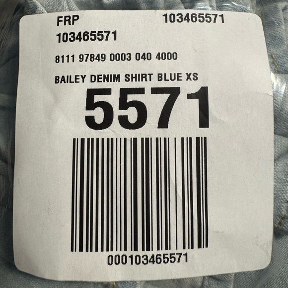 FREE PEOPLE Bailey Denim Shirt - Picture 14 of 14